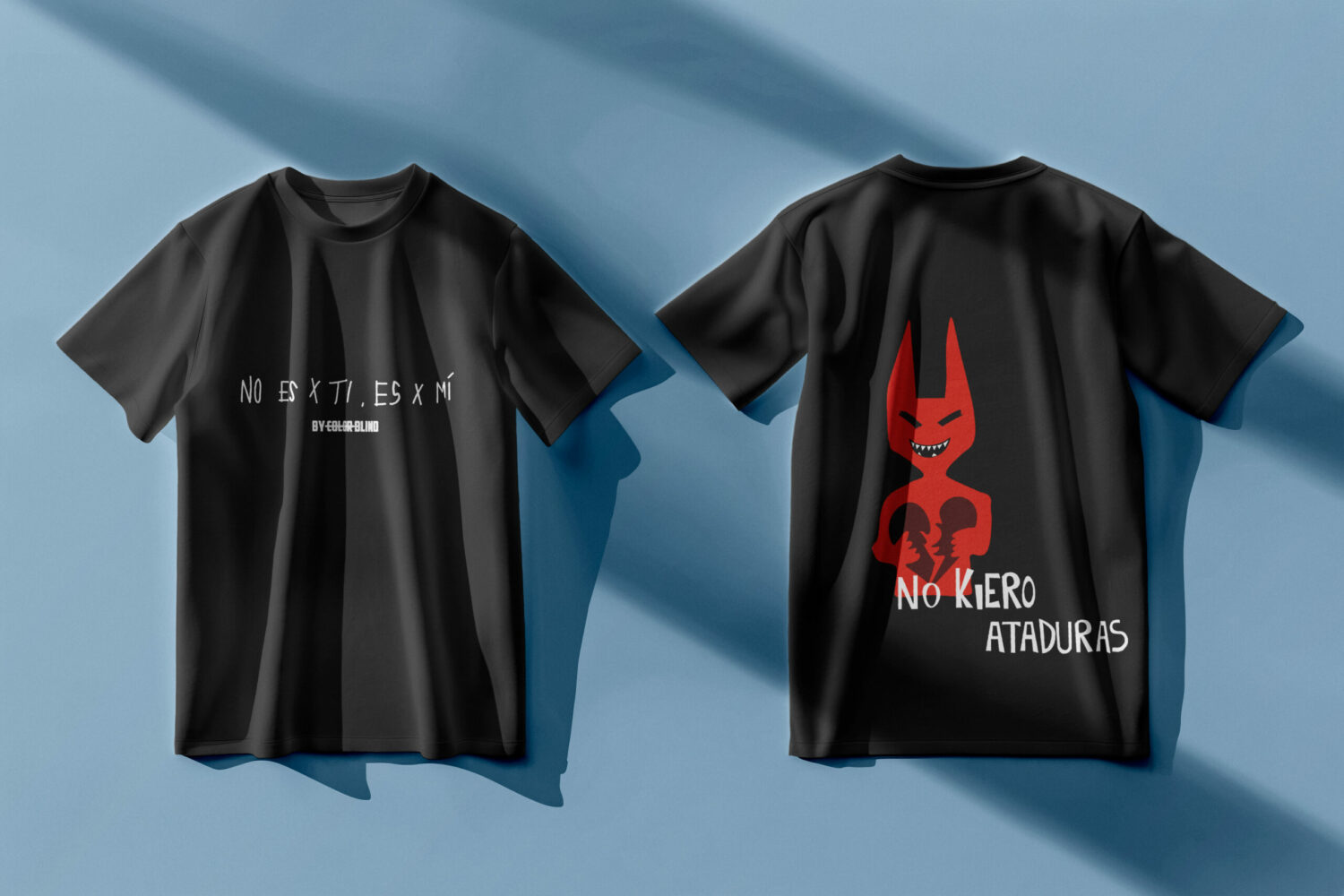Camiseta No kiero ataduras